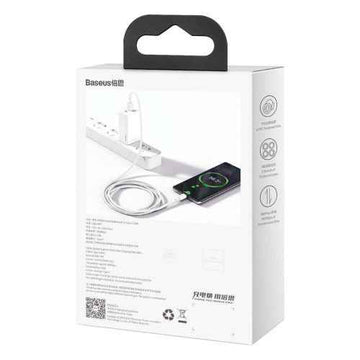 Baseus Type-C Superior series fast charging data cable 66W (11V/6A) 2m White (CATYS-A02)