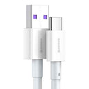 Baseus Type-C Superior series fast charging data cable 66W (11V/6A) 2m White (CATYS-A02)