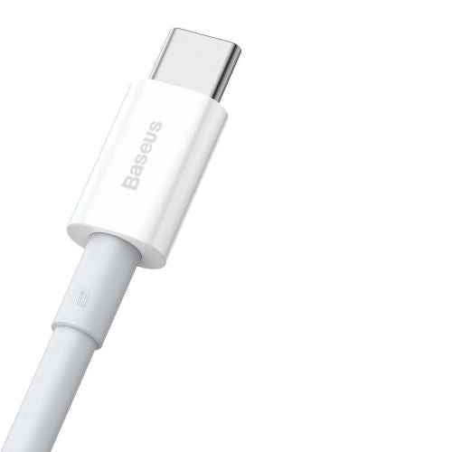 Baseus Type-C Superior series fast charging data cable 66W (11V/6A) 2m White (CATYS-A02)
