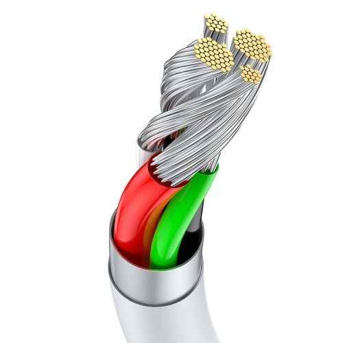 Baseus Type-C Superior series fast charging data cable 66W (11V/6A) 2m White (CATYS-A02)