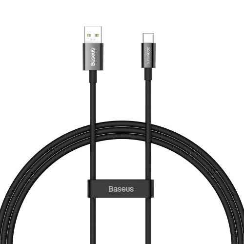 Baseus Type-C Série Supérieure SUPERVOOC 65 W, 1 m Noir (CAYS000901)