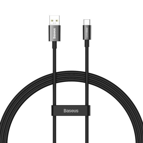 Baseus Type-C Série Supérieure SUPERVOOC 65 W, 1 m Noir (CAYS000901)