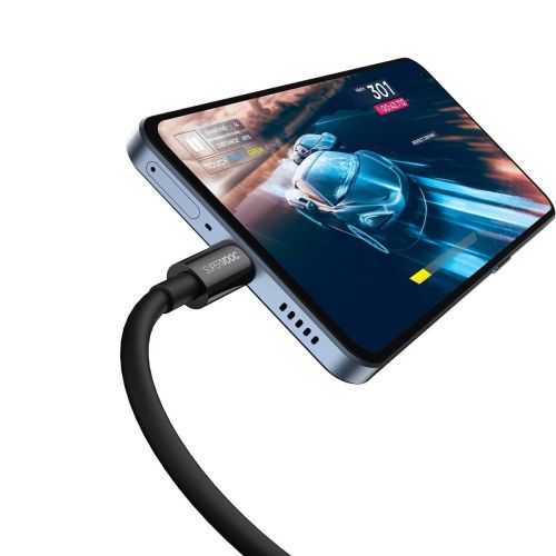 Baseus Type-C Série Supérieure SUPERVOOC 65 W, 1 m Noir (CAYS000901)