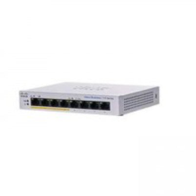 Cisco CBS110 Unmanaged L2 Gigabit Ethernet (10/100/1000) 1U Grey
