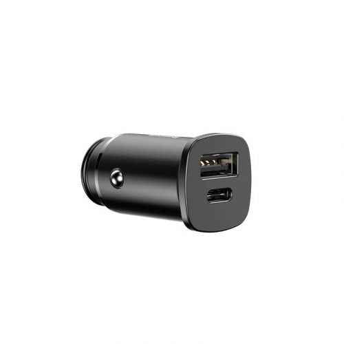Auto lādētājs Baseus Square Metal 30W Black