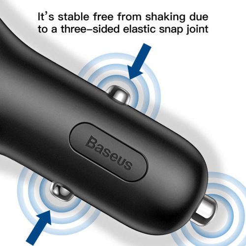 Baseus Y Type Car Charger 3.4A