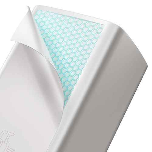 Baseus Travel Charger GaN2 Lite Quick Charger C+U QC 3.0 PD 3.0 65W EU White (CCGAN2L-B02)