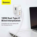Baseus GaN2 Pro Quick Travel Charger 2x USB / 2x USB-C 100W