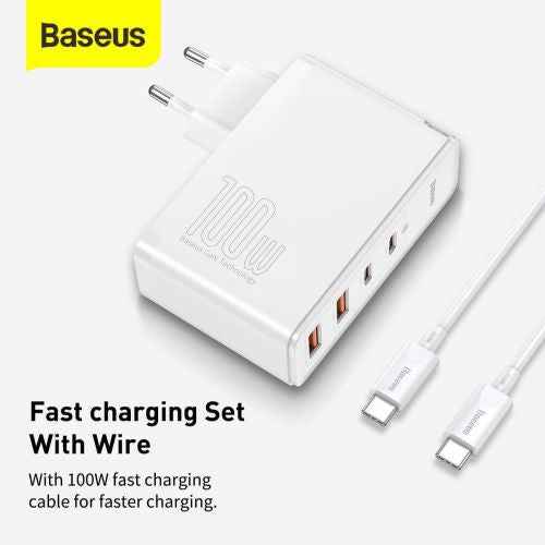 Baseus GaN2 Pro Quick Travel Charger 2x USB / 2x USB-C 100W