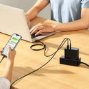 Baseus Travel Charger GaN5 Pro Quick wall charger C+U, PD3.0, QC4.0 +, AFC, 100W EU Black (CCGP090201)