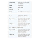 Baseus Travel Charger GaN5 Pro Quick wall charger C+U, PD3.0, QC4.0 +, AFC, 100W EU Black (CCGP090201)