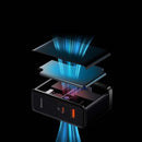 Lādētājs Baseus GaN5 Pro 1x USB-A 1x USB-C White-5