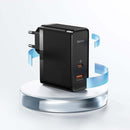 Lādētājs Baseus GaN5 Pro 1x USB-A 1x USB-C White-12