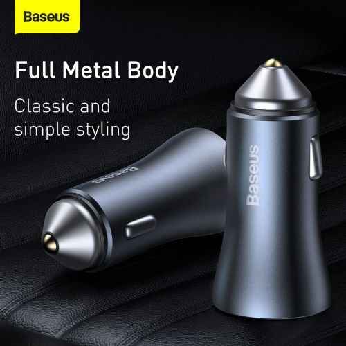 Baseus Golden Contractor Pro Car Charger USB / 40W