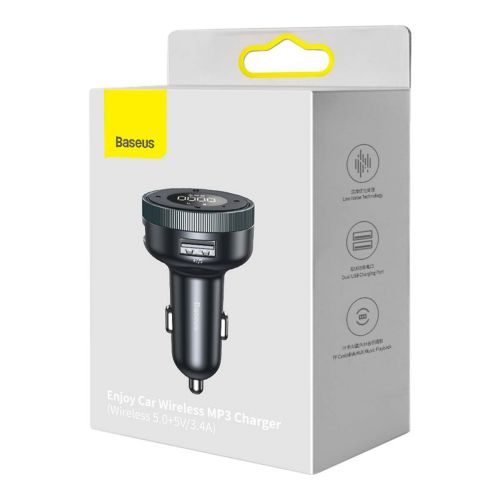 Chargeur MP3 sans fil pour voiture Baseus Enjoy