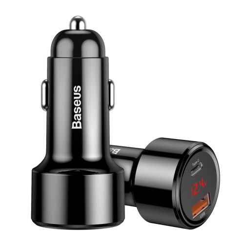 Baseus Car Charger Magic Series PPS digital display (Type-C PD+Intelligent QC) 45W Black CCMLC20C-01