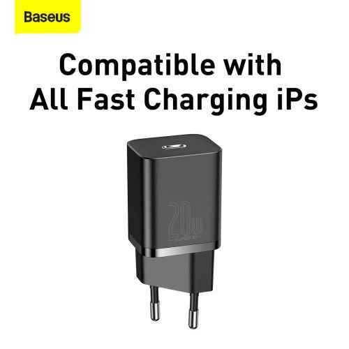 Baseus Super Si Wall Charger PD / 20W / 1x USB-C