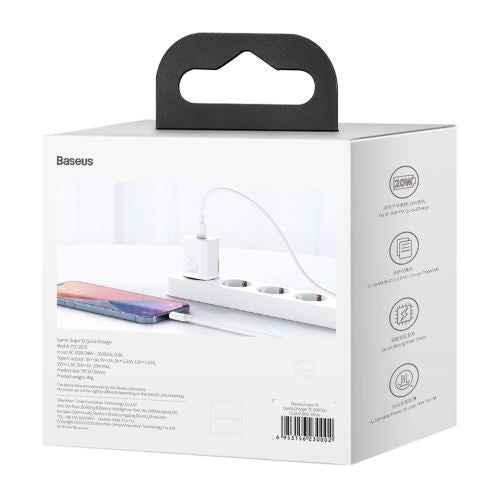 Baseus Super Si Wall Charger PD 20W USB-C