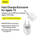 Baseus Super Si PD Wall Charger 30W / 1x USB-C