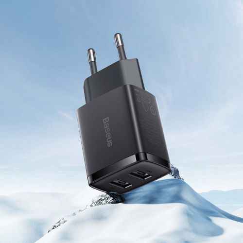 Baseus Compact Wall Charger 2x USB / 10.5W