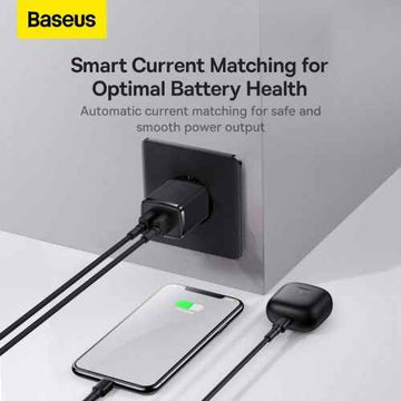 Baseus Compact Wall Charger 2x USB / 10.5W
