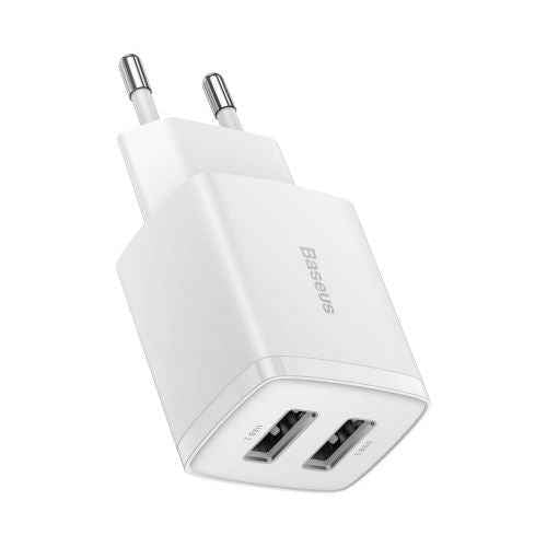 Baseus Compact Wall Charger 2 x USB / 10,5w