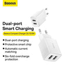 Baseus Compact Wall Charger 2 x USB / 10,5w