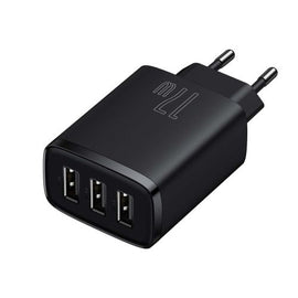 Lādētājs Baseus Compact Charger 3U Black 17W