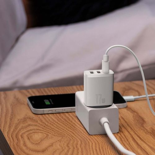 Lādētājs Baseus Compact Charger 3U Black 17W