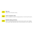 Lādētājs Baseus Compact Charger 3U Black 17W-4