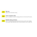 Baseus Compact Wall Charger 3 x USB / 17w