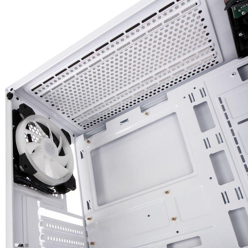 Kolink OBSERVATORY WHITE Midi Tower Black, White