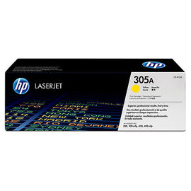 HP 305A original LaserJet Toner cartridge CE412A yellow standard capacity 2.600 pages