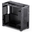 Jonsbo D41 Screen ATX Case, Tempered Glass - black