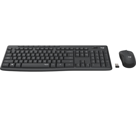 Logitech Mouse and keyboard set 920-009800 / MK295 Silent Black