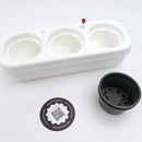 Kit potager urbain semi-hydroponique triple - blanc