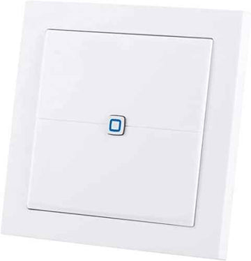 Ecost customer return Homematic IP 155342A0 Smart Home wall switch, flat, extra flat and flexible to
