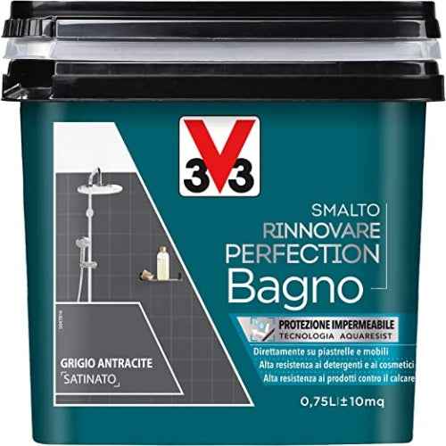 Retour client Ecost V33 Renovare Perfection Salle de bain Charbon satiné 0,75 L