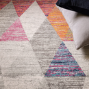 Tapis tissé plat moderne CLONY