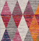 Tapis tissé plat moderne CLONY