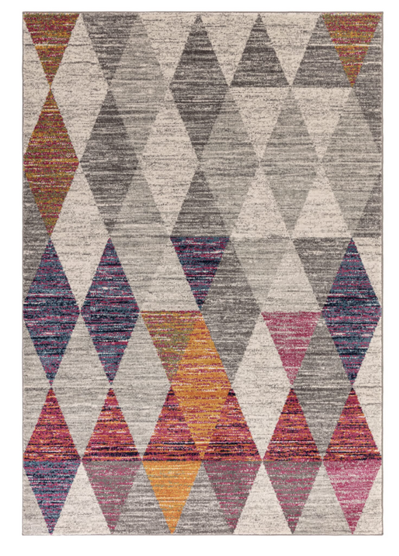 Tapis tissé plat moderne CLONY