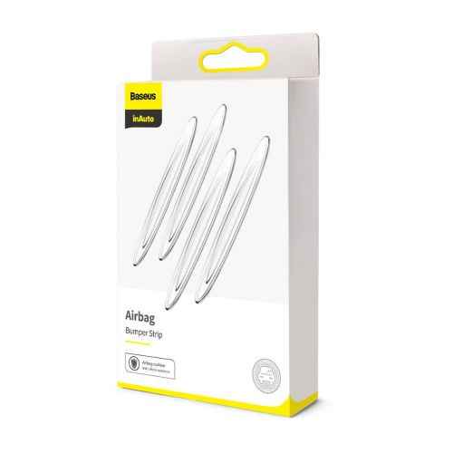 PROTECTIE AUTO pentru usa Baseus Streamlined, contine 4 bucati (2 benzi scurte), transparent "CRFZT-A02" - 6953156217515