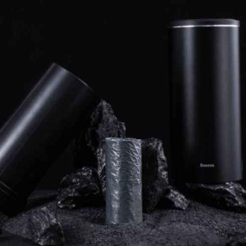 SACS POUBELLES Poubelle de voiture Baseus Gentleman, contient 60 sacs ménagers en plastique pour poubelle CRLJT-01 "CRLJD-0G" - 6953156296497