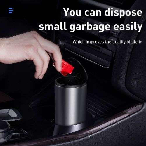 SACS POUBELLES Poubelle de voiture Baseus Gentleman, contient 60 sacs ménagers en plastique pour poubelle CRLJT-01 "CRLJD-0G" - 6953156296497