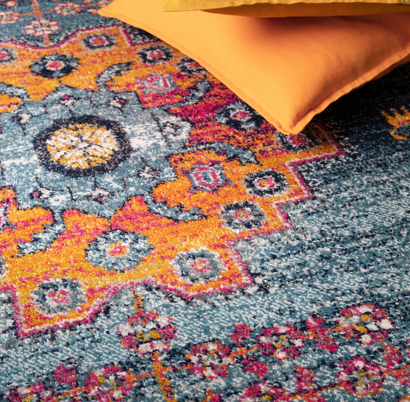 Tapis tissé plat moderne CROWN