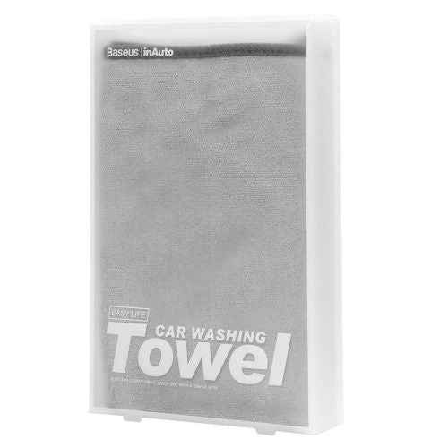 LAVETA MICROFIBRA auto Baseus, pentru uscare, stergere si detailing auto 40x80 cm, gri "CRXCMJ-A0G" - 6953156220881