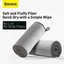 LAVETA MICROFIBRA auto Baseus, pentru uscare, stergere si detailing auto 40x80 cm, gri "CRXCMJ-A0G" - 6953156220881