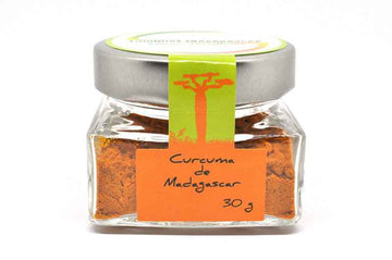Curcuma en poudre de madagascar 30g - Clicktofournisseur.com