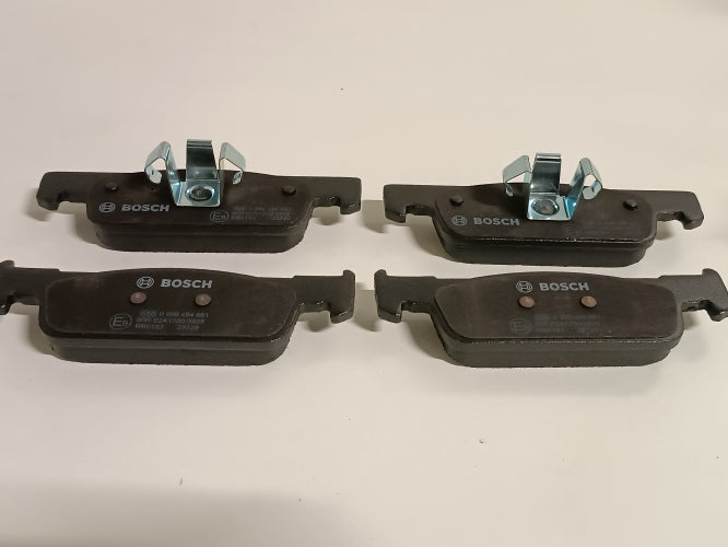 Ecost customer return Bosch BP1506 Brake Pads  Front Axle  ECER90 Certification  Four Brake Pads per