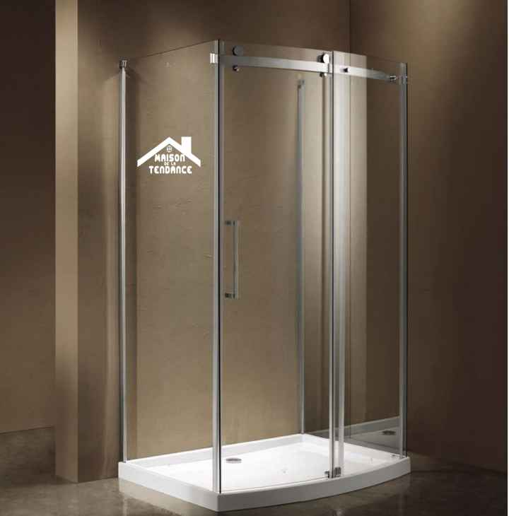 Cabine de douche complète elixir 400 80x120 cm avec vitrification nanoskin - Clicktofournisseur.com